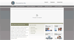 Desktop Screenshot of concentricsinc.com